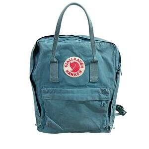 Fjallraven Sage Green Kanken Backpack Zip Top Adjustable Straps VGUG